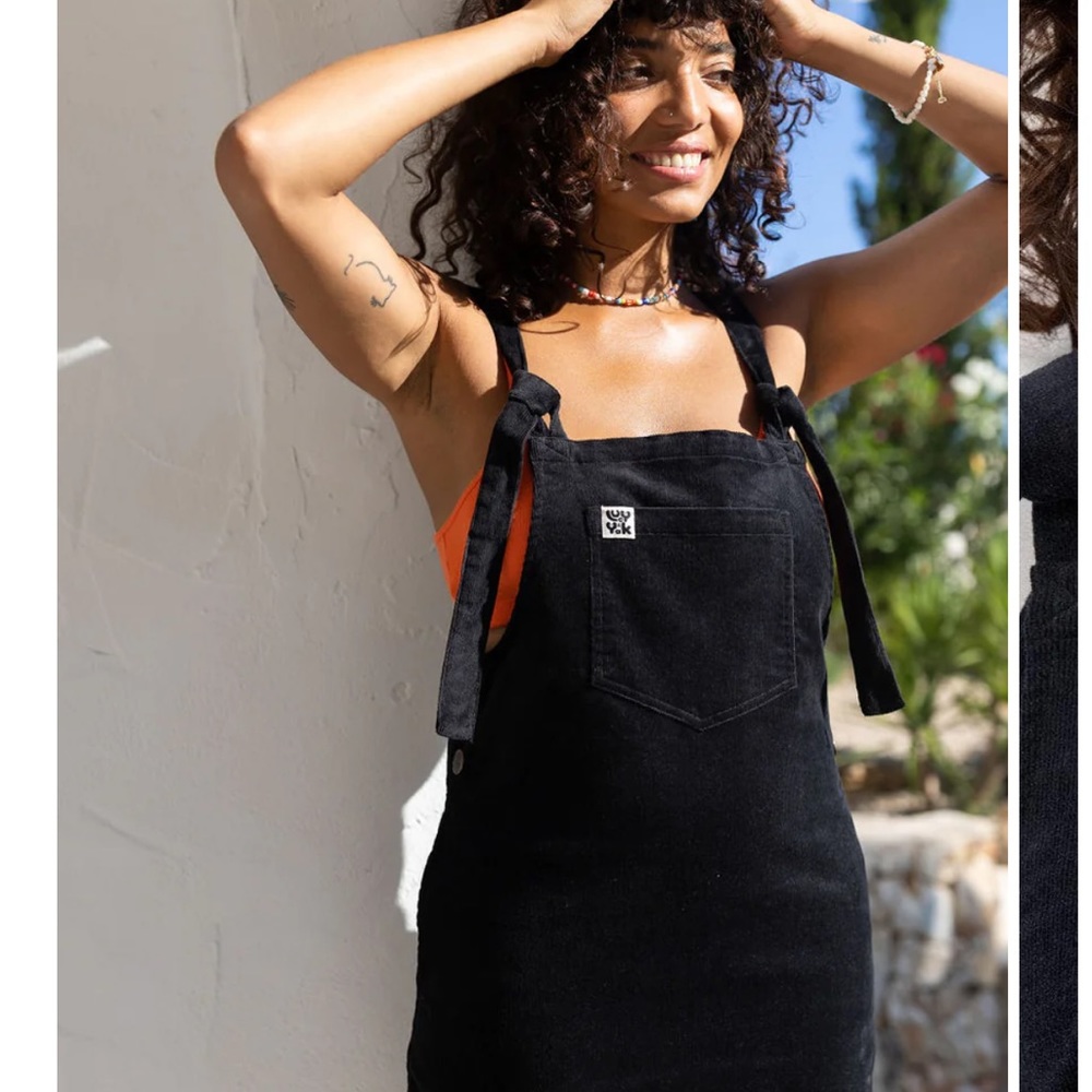 Lucy and Yak : ORGANIC CORDUROY - Black